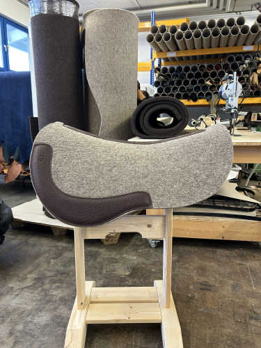 Sonderverkauf Alround Pad rund, grau/braun