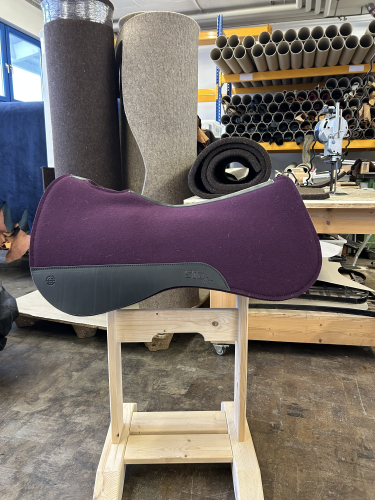 Sonderverkauf SixPro Reining 30" x 30" lila/schwarz