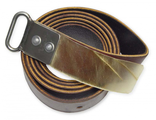 Tie Strap Latigo mit HGI-Sicherheitshalter und Rohhautverstärkung