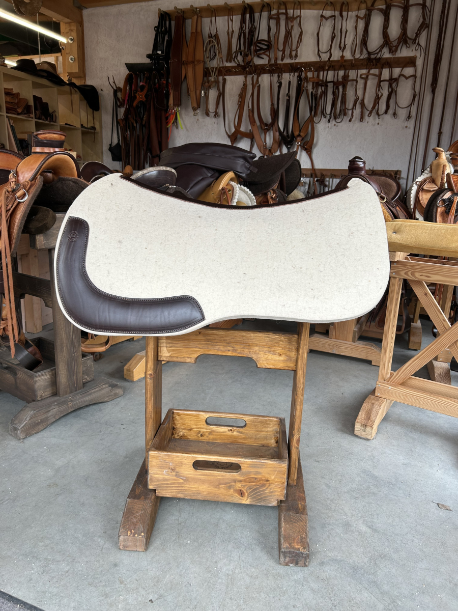 Sonderverkauf Alround Pad eckig, weiß/braun